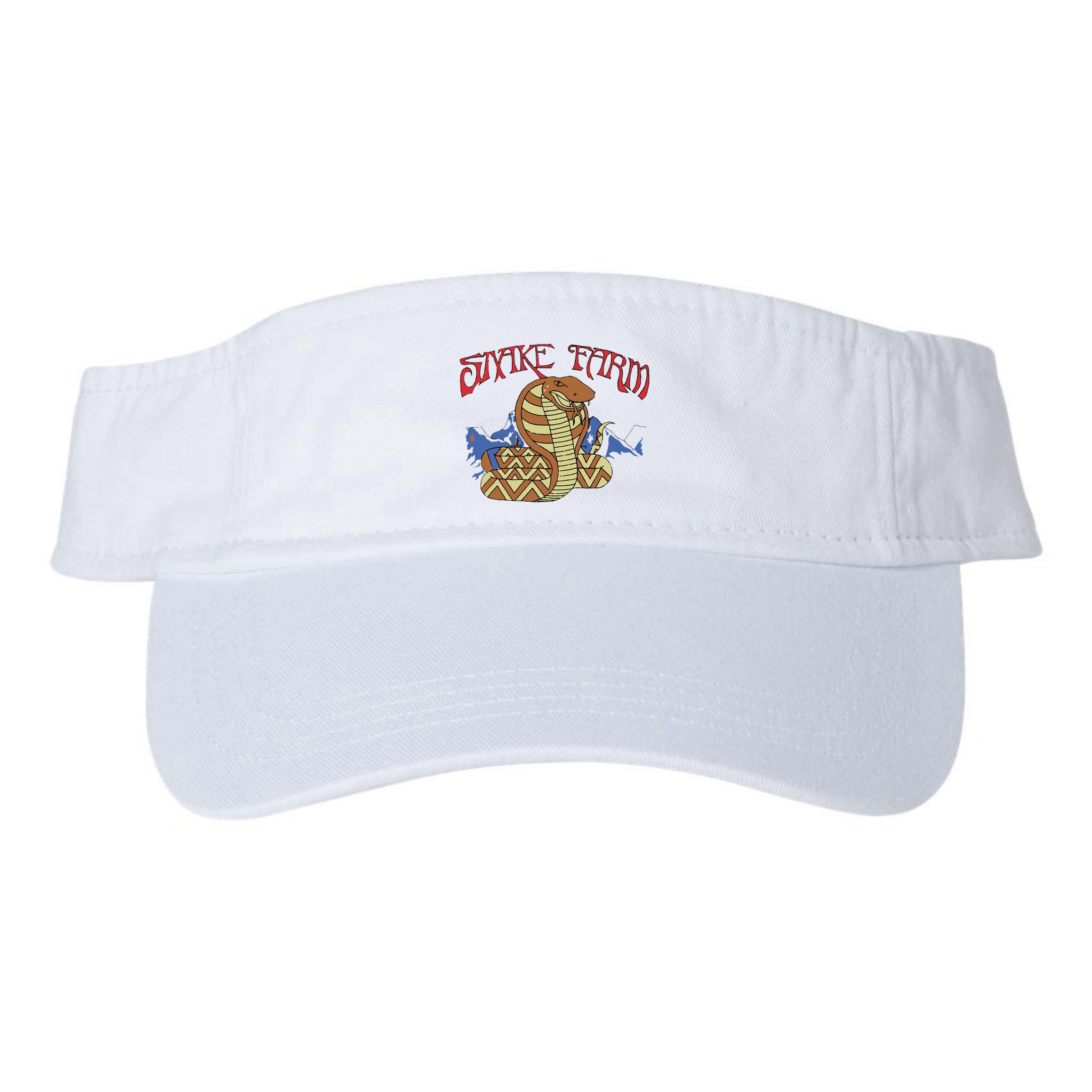 Snake Farm Rock Music Visor
