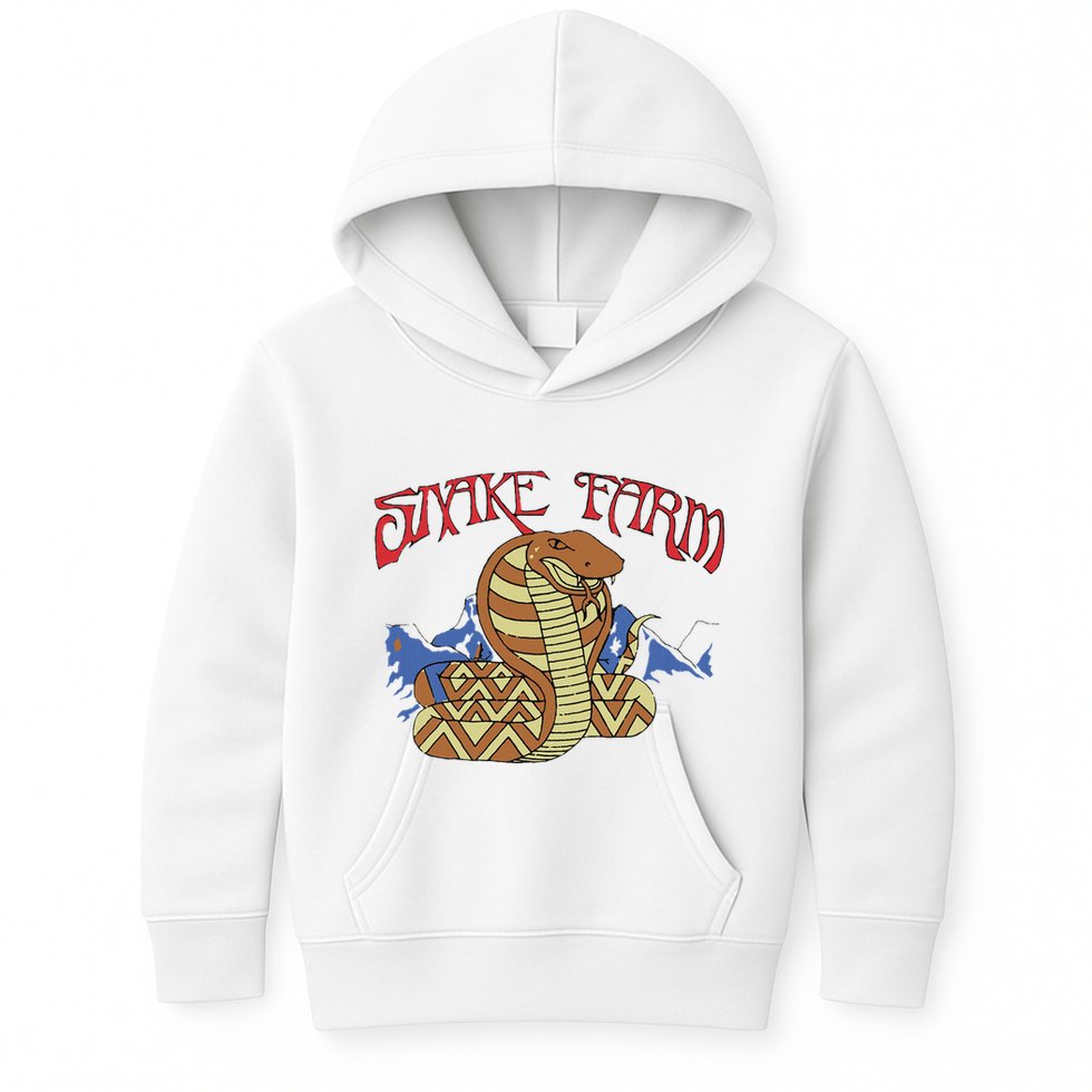 Snake Farm Rock Music Kids Hoodie