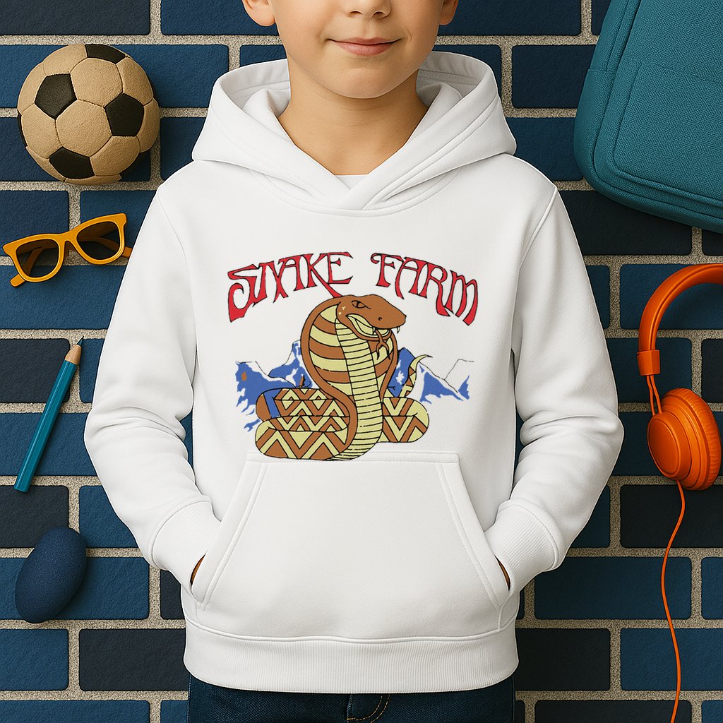 Snake Farm Rock Music Kids Hoodie