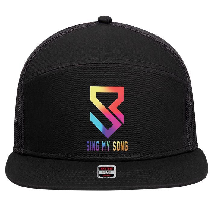 Seth Freakin Rollins Sing My Song 7 Panel Mesh Trucker Snapback Hat