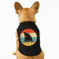Shark Fin Retro Style Shark Doggie Tank