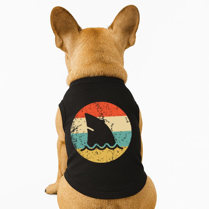 Shark Fin Retro Style Shark Doggie Tank