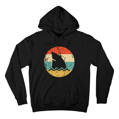 Shark Fin Retro Style Shark Hoodie