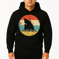 Shark Fin Retro Style Shark Hoodie