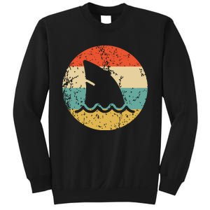 Shark Fin Retro Style Shark Sweatshirt