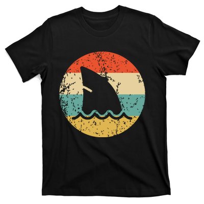 Shark Fin Retro Style Shark T-Shirt