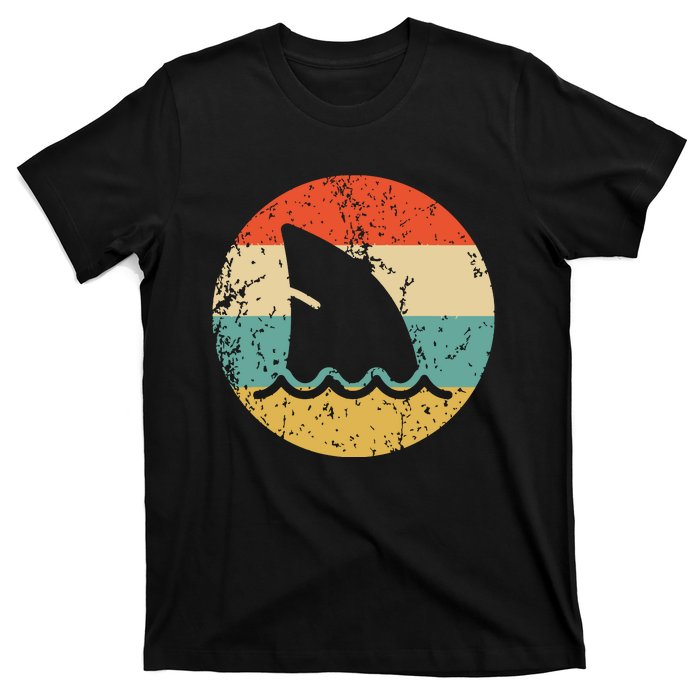 Shark Fin Retro Style Shark T-Shirt