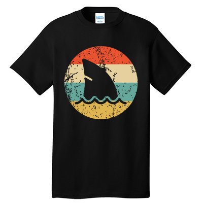 Shark Fin Retro Style Shark Tall T-Shirt