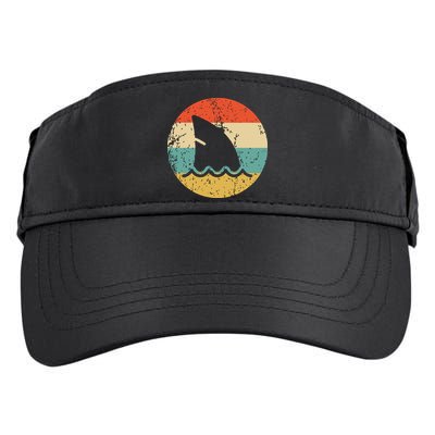 Shark Fin Retro Style Shark Adult Drive Performance Visor