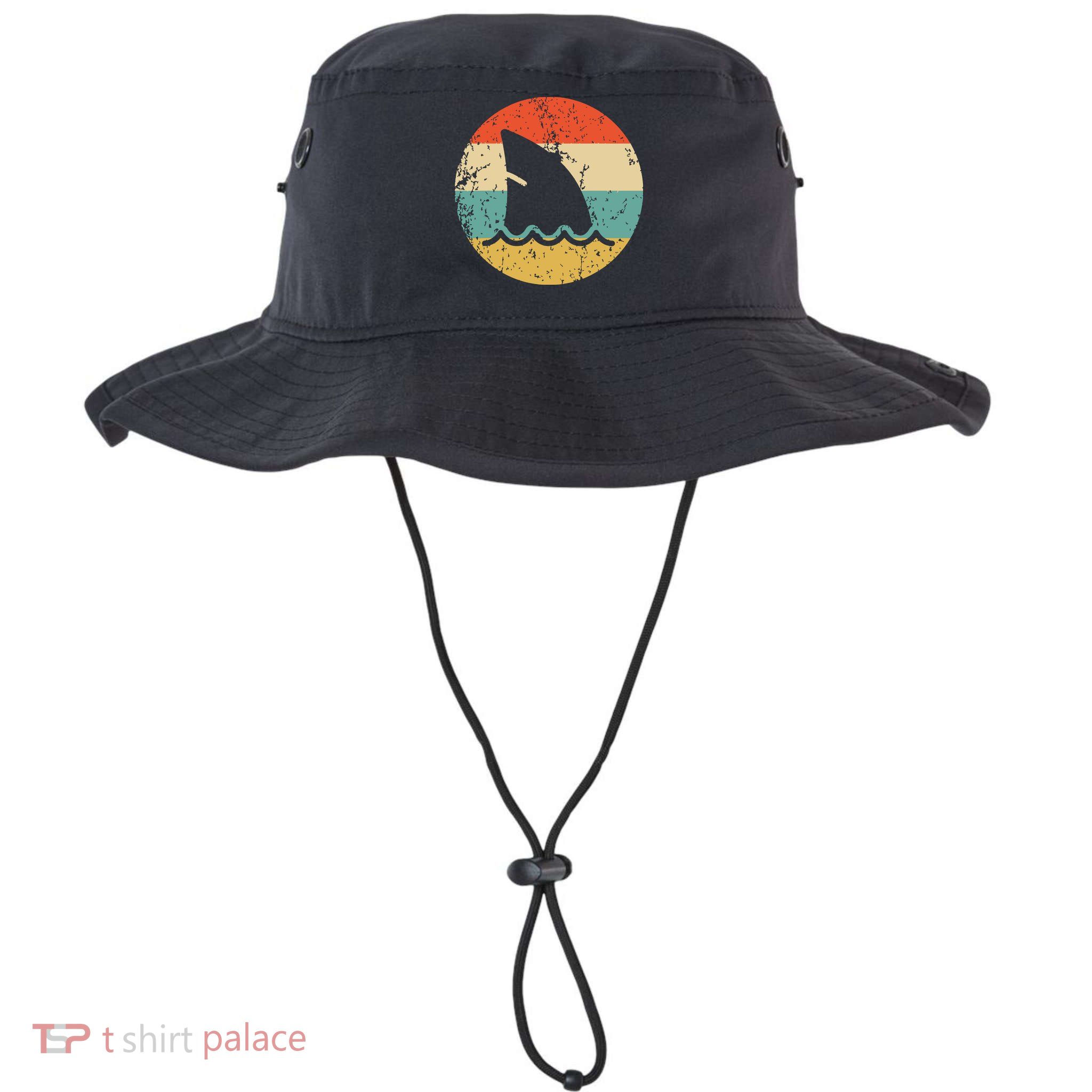 Shark Fin Retro Style Shark Bucket Hat
