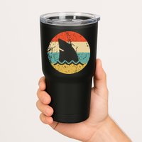 Shark Fin Retro Style Shark Tumbler