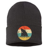 Shark Fin Retro Style Shark Sustainable Knit Beanie