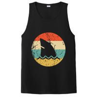 Shark Fin Retro Style Shark PosiCharge Competitor Tank