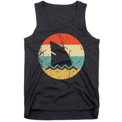 Shark Fin Retro Style Shark Tank Top