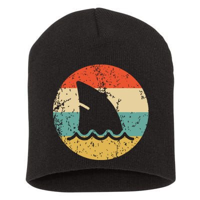 Shark Fin Retro Style Shark Short Acrylic Beanie