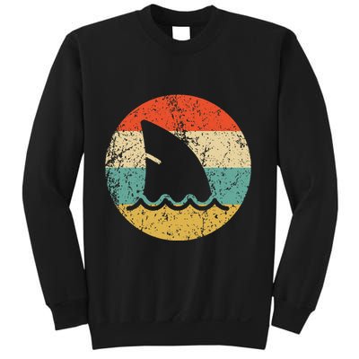 Shark Fin Retro Style Shark Sweatshirt
