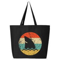 Shark Fin Retro Style Shark 25L Jumbo Tote