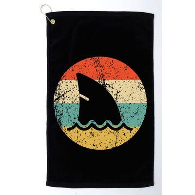 Shark Fin Retro Style Shark Golf Towel