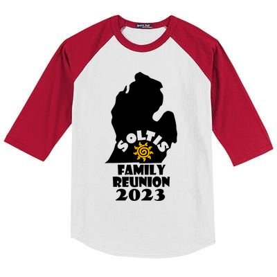 Soltis Family Reunion Kids Colorblock Raglan Jersey