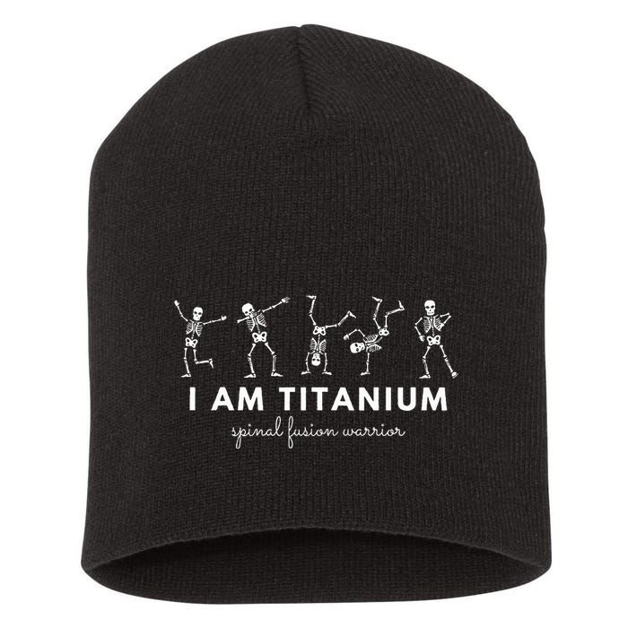Spinal Fusion Spine Surgery Back Lumbar Short Acrylic Beanie