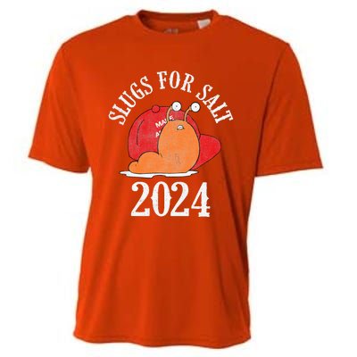 Slugs For Salt 2024 Snail American Citizen Cooling Performance Crew T-Shirt