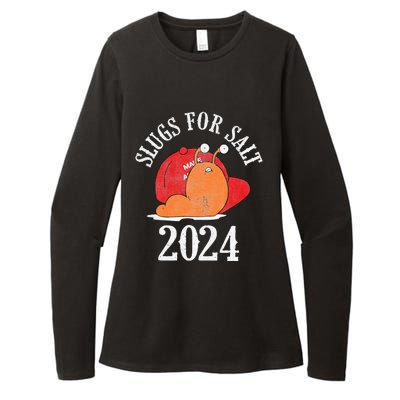 Slugs For Salt 2024 Snail American Citizen Womens CVC Long Sleeve Shirt