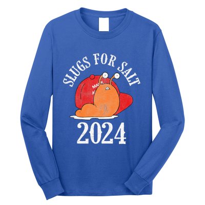 Slugs For Salt 2024 Snail American Citizen Long Sleeve Shirt