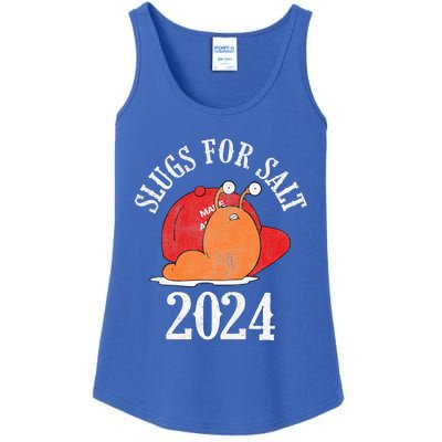 Slugs For Salt 2024 Snail American Citizen Ladies Essential Tank