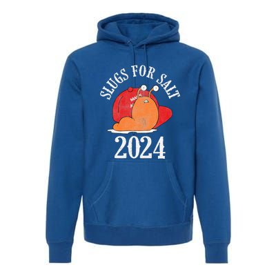 Slugs For Salt 2024 Snail American Citizen Premium Hoodie