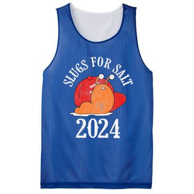 Slugs For Salt 2024 Snail American Citizen Mesh Reversible Basketball Jersey Tank