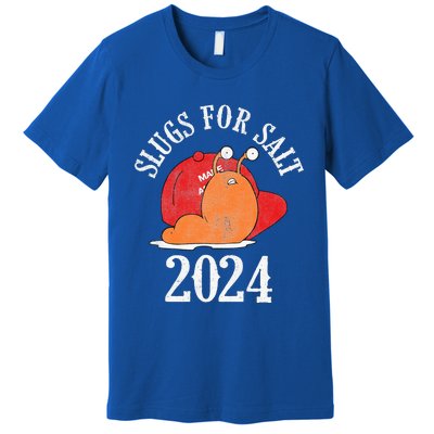 Slugs For Salt 2024 Snail American Citizen Premium T-Shirt