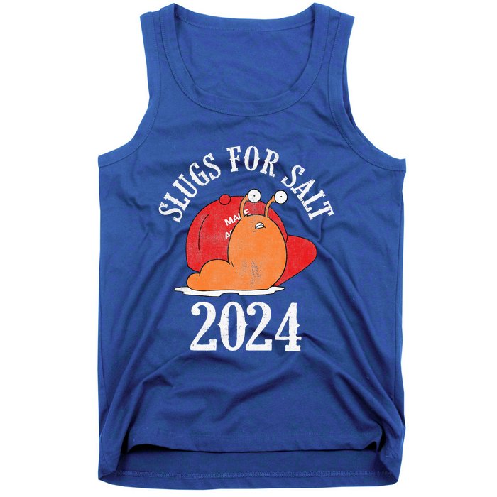 Slugs For Salt 2024 Snail American Citizen Tank Top