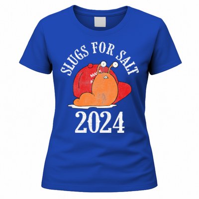 Slugs For Salt 2024 Snail American Citizen Women's T-Shirt