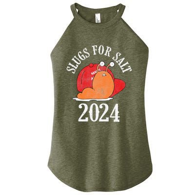 Slugs For Salt 2024 Snail American Citizen Women's Perfect Tri Rocker Tank