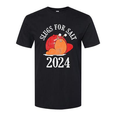 Slugs For Salt 2024 Snail American Citizen Softstyle CVC T-Shirt