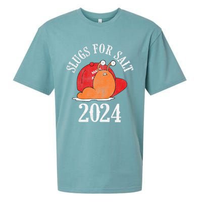 Slugs For Salt 2024 Snail American Citizen Sueded Cloud Jersey T-Shirt