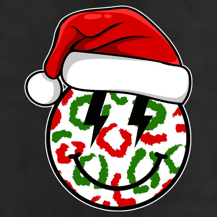 Smile Face Santa Christmas Retro Adult Drive Performance Visor