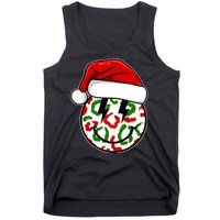 Smile Face Santa Christmas Retro Tank Top