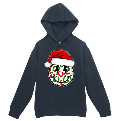 Smile Face Santa Christmas Retro Urban Pullover Hoodie