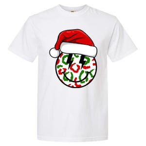 Smile Face Santa Christmas Retro Garment-Dyed Heavyweight T-Shirt