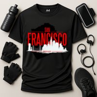 San Francisco Skyline Cooling Performance Crew T-Shirt