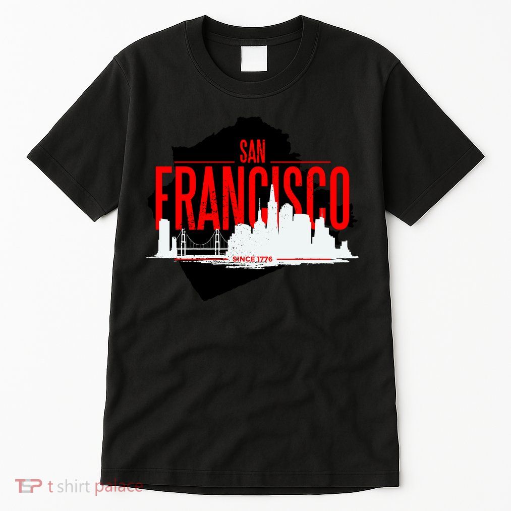 San Francisco Skyline Tall T-Shirt