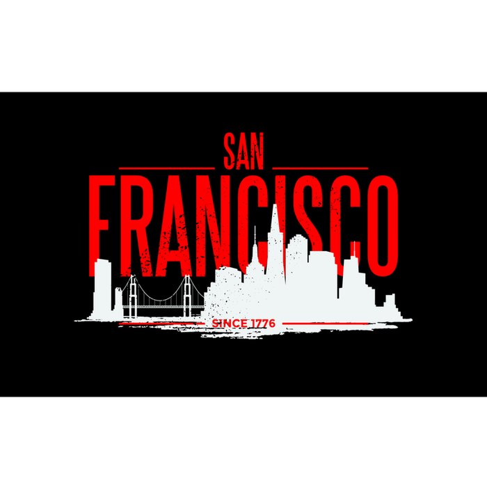 San Francisco Skyline Bumper Sticker