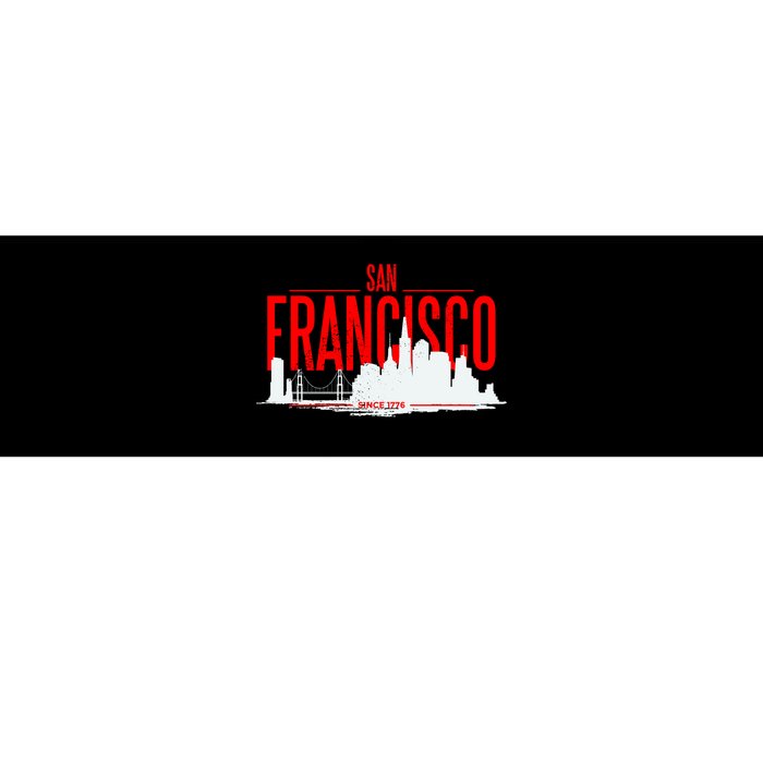 San Francisco Skyline Bumper Sticker