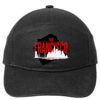San Francisco Skyline 7-Panel Snapback Hat