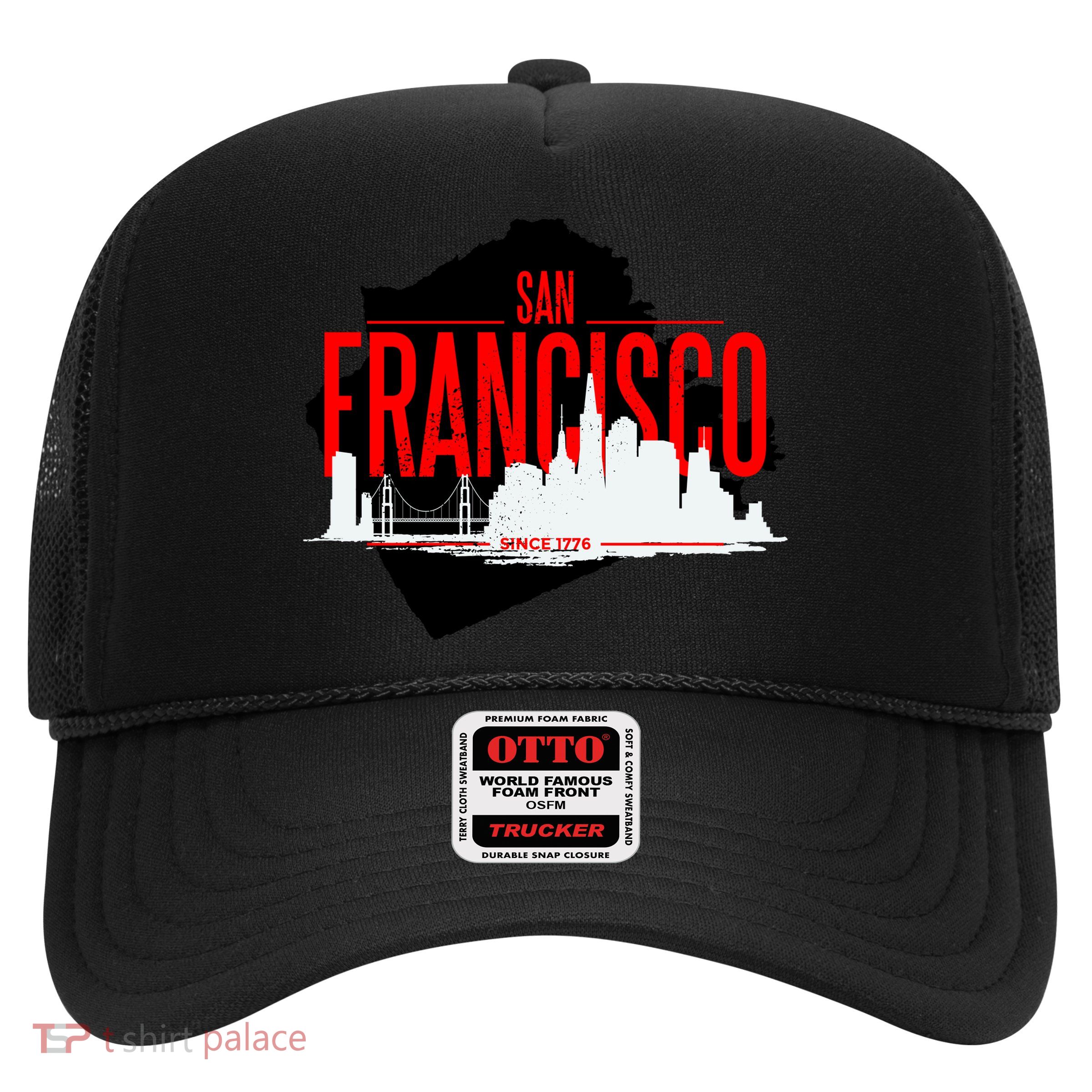 San Francisco Skyline Trucker Hat