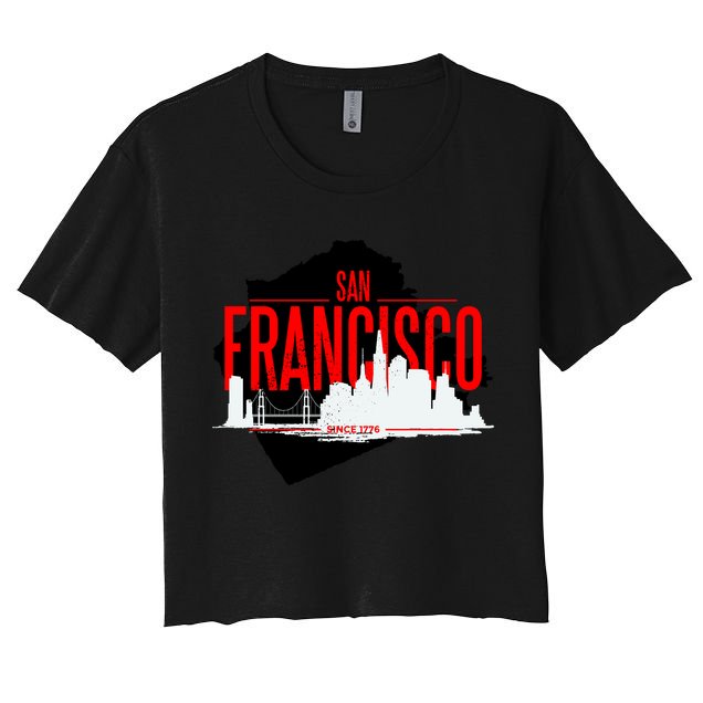 San Francisco Skyline Crop Top