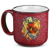 Skull Flame Skater 15oz Campfire Ceramic Mug