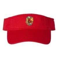 Skull Flame Skater Visor