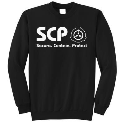 Scp Foundation Scp Secure Contain Protect Sweatshirt